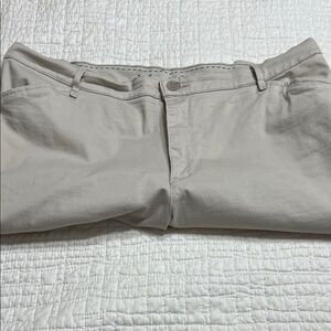 Lee Women's Straight Leg Pants - Light Beige